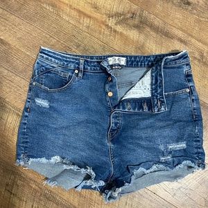 Jean shorts